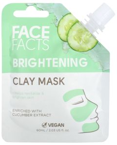 Face Facts Brightening Clay Mask with Cucumber (60mL)