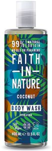 Faith in Nature Coconut Hydrating Shower Gel/Foam Bath (400mL)