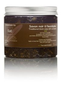 Kaé Traditional Black Soap from Morocco (200g)
