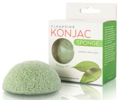 Active Line Beauty Konjac Sponge with Green Tea
