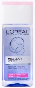 L'Oreal Paris Micellar Water For Normal and Dry Sensitive Skin (200mL) 