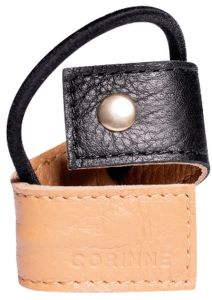 Corinne Leather Band Short Bendable Two-Colored