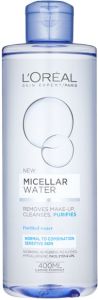 L’Oreal Paris Micellar Water Normal to Combination, Sensitive Skin (400mL)