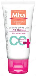 Mixa Soothing Anti-Redness Care With SPF 15 (50mL)