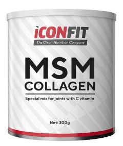 ICONFIT Msm Collagen W. Vitamin C (300g)