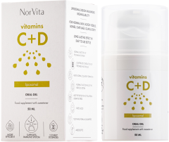 Norvita Vitamin C+D Liposomal Oral Gel (50mL)