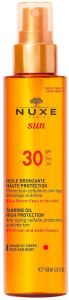 Nuxe Sun Tanning Oil High Protection SPF30 (150mL)