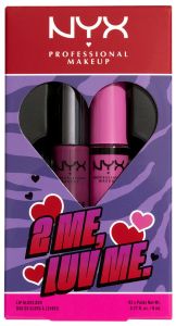 NYX Professional Makeup V-DAY Luv Me Lip Gloss Duo (47g) 02