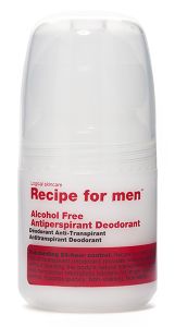 Recipe for Men Alcohol Free Antiperspirant Deodorant (60mL) 