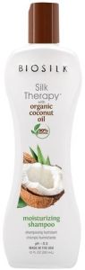 Biosilk Silk Therapy with Organic Coconut Oil Moisturizing Shampoo (355mL)