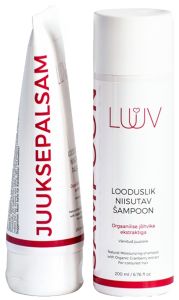 LUUV Natural Moisturizing Shampoo and Conditioner Set