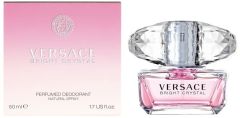 Versace Bright Crystal Perfumed Deodorant (50mL)