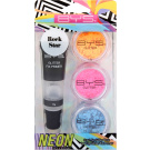 BYS Neon Glitter Face & Body Kit Rockstar
