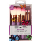 BYS Makeup Brushes In Keepsake Butterfly Lilac (5pcs)