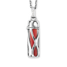 Engelsrufer Necklace Powerful Stone S Red Jasper Silver