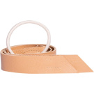 Corinne Leather Band Long Camel